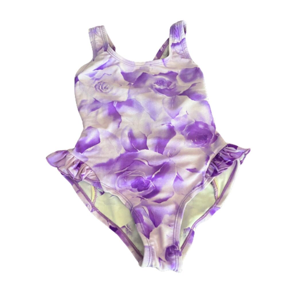 Lavendar floral swimsuit